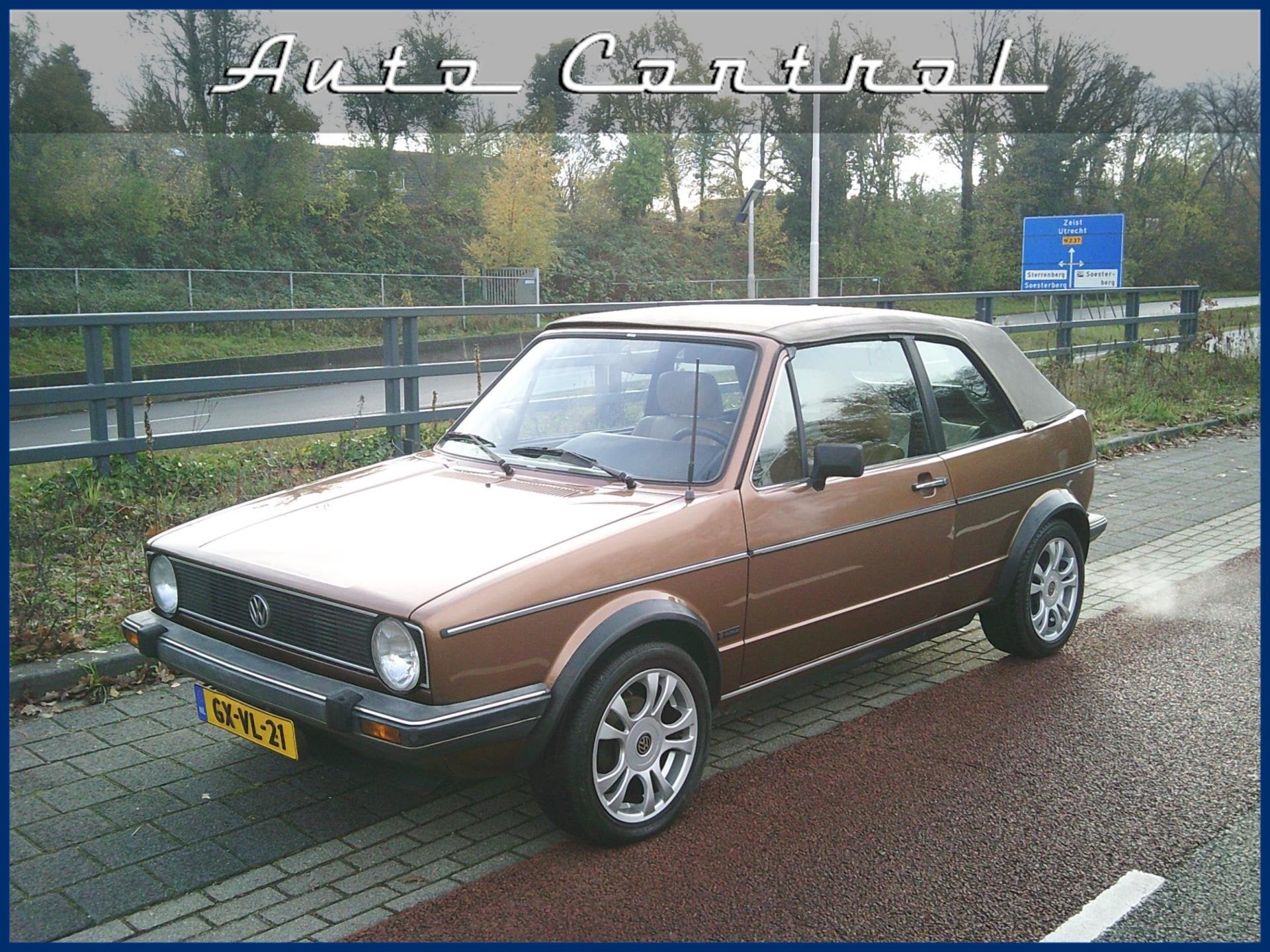 Volkswagen Golf Cabriolet I GTI cabriolet Sudanbraun, Auto's, Voorwielaandrijving, Gebruikt, 4 cilinders, Handgeschakeld