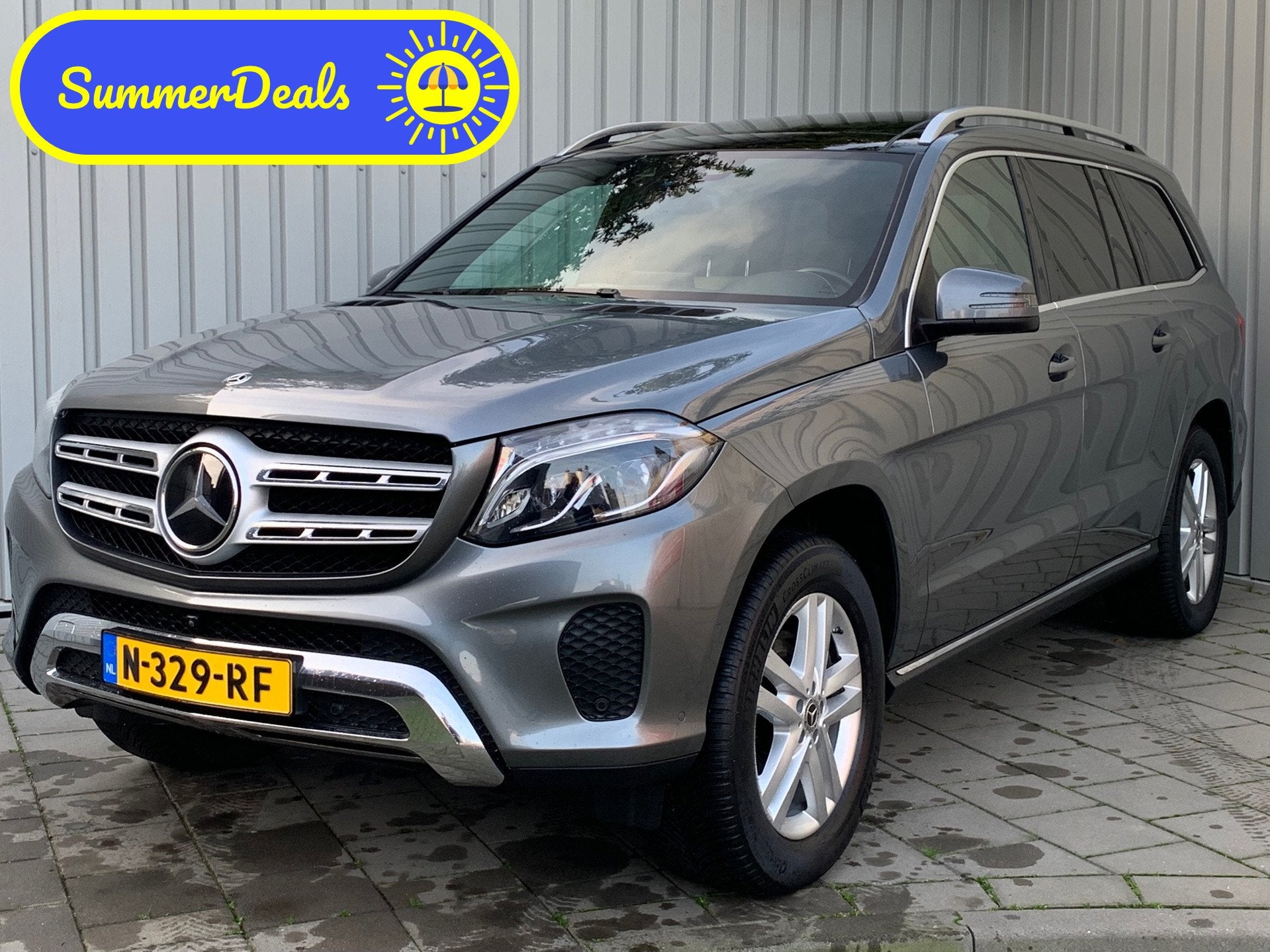 Mercedes-Benz GLS 400 4MATIC|7 Persoons|Pano|Navigatie|LED|F, Auto's, Gebruikt, 7 stoelen, 2996 cc, Bedrijf