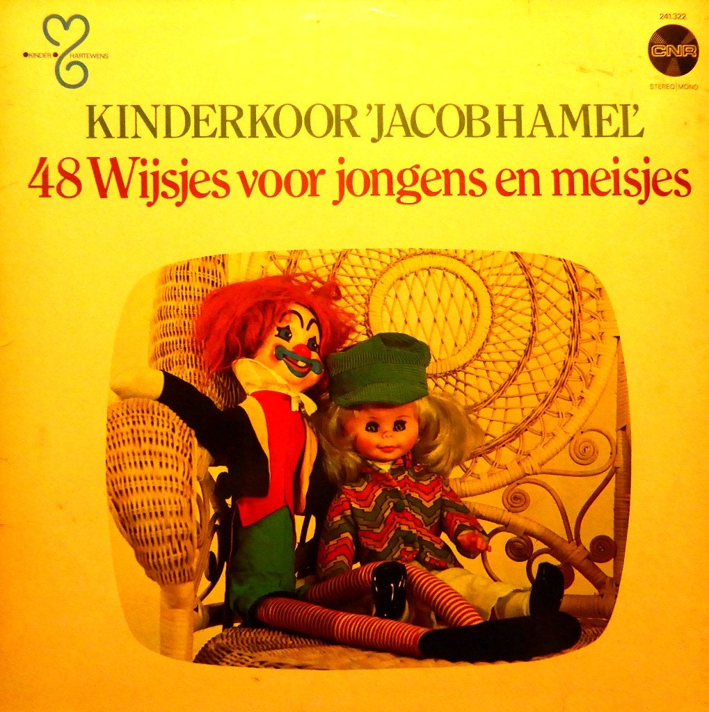 grammofoonplaat kinderkoor Jacob Hamel, Overige typen, Ophalen of Verzenden, Zo goed als nieuw, LP