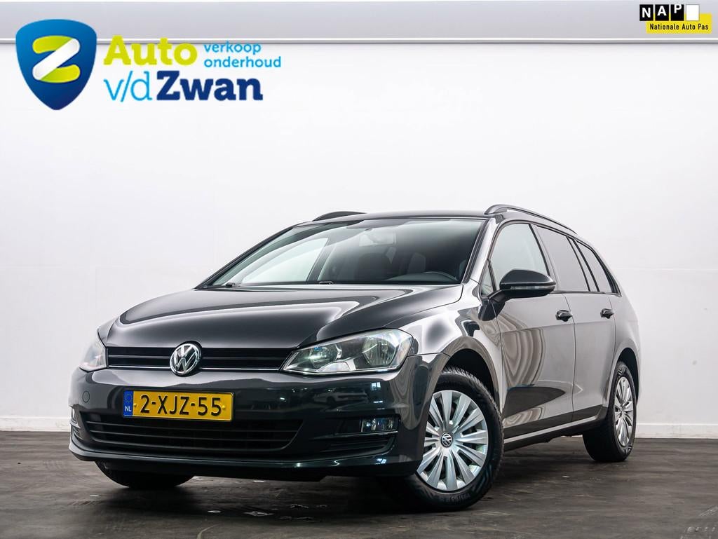 Volkswagen Golf Variant 1.2 TSI Automaat Cruise/Navi/Airco, Euro 5, Stof, Gebruikt, 4 cilinders