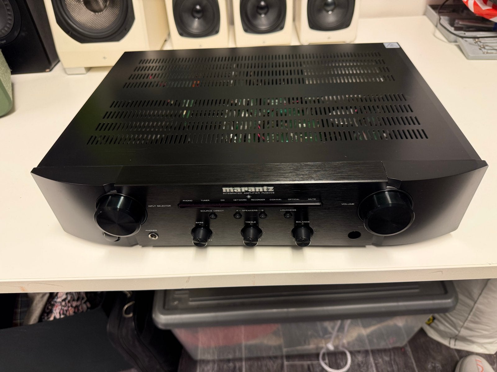 Marantz PM6005 Geïntegreerde Versterker - Uitstekende Staat, Marantz, Ophalen of Verzenden, Zo goed als nieuw, Minder dan 60 watt