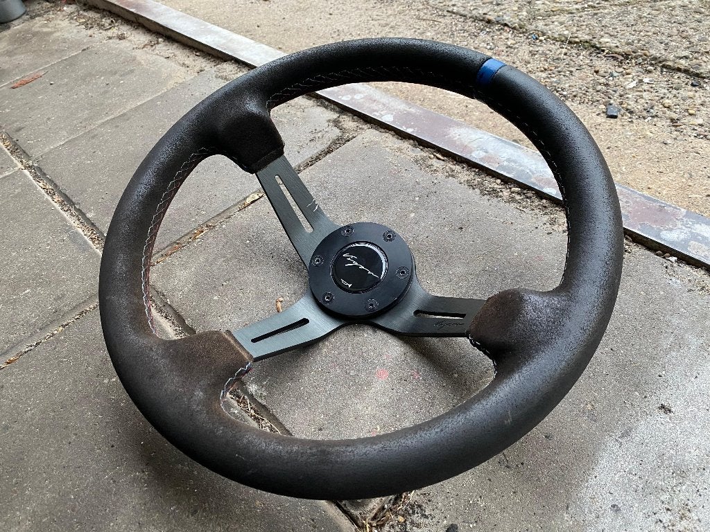Vigor Suede sportstuur, Auto diversen, Ophalen of Verzenden