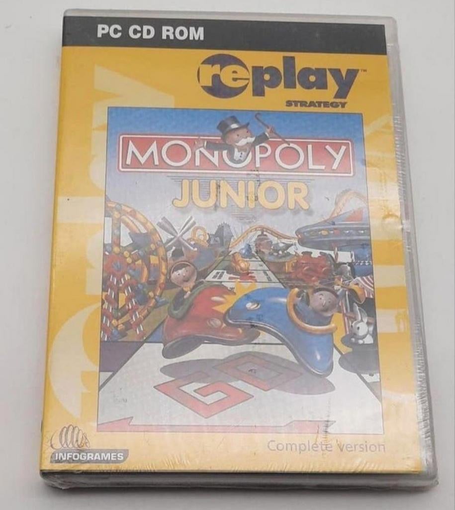 Monopoly Junior PC CD Rom NIEUW in Seal! 2001, Spelcomputers en Games, Games | Pc, Overige genres, 1 speler, Nieuw, Ophalen of Verzenden