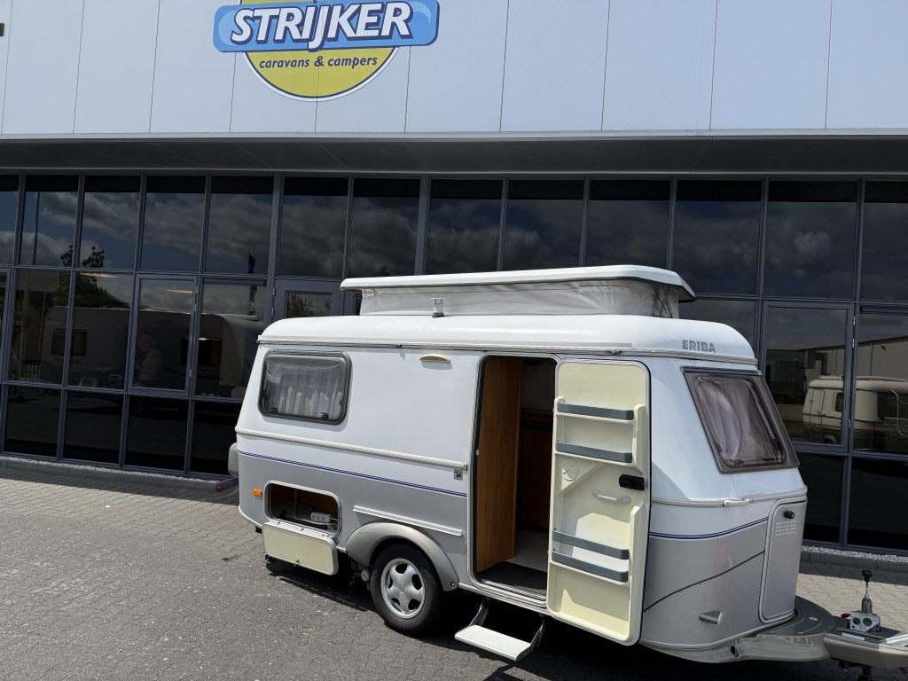 Eriba Touring Triton 410 GT Langslaper + Zit 780KG ! 1e Eig., Standaardzit, 4 tot 5 meter, Eriba, Overige typen