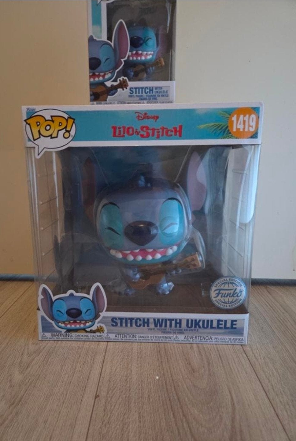 stitch with ukulele funko pops, Ophalen of Verzenden, Nieuw