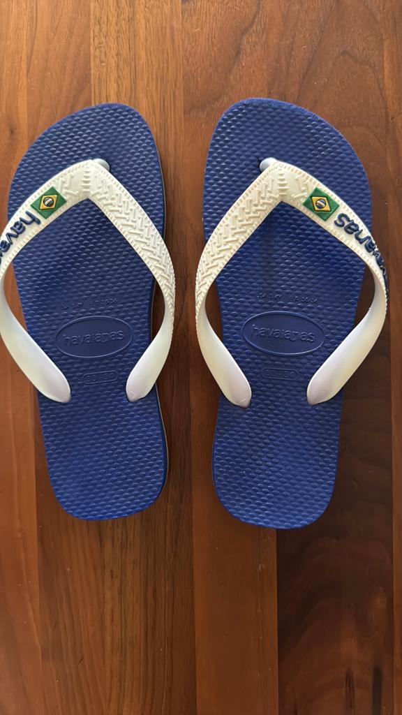 Havaianas teenslipper maat 33/34, Ophalen of Verzenden, Zo goed als nieuw