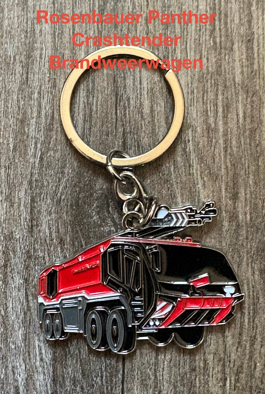 RosenBauer Panther CrachTender BrandWeerWagen SleutelHanger, Ophalen of Verzenden