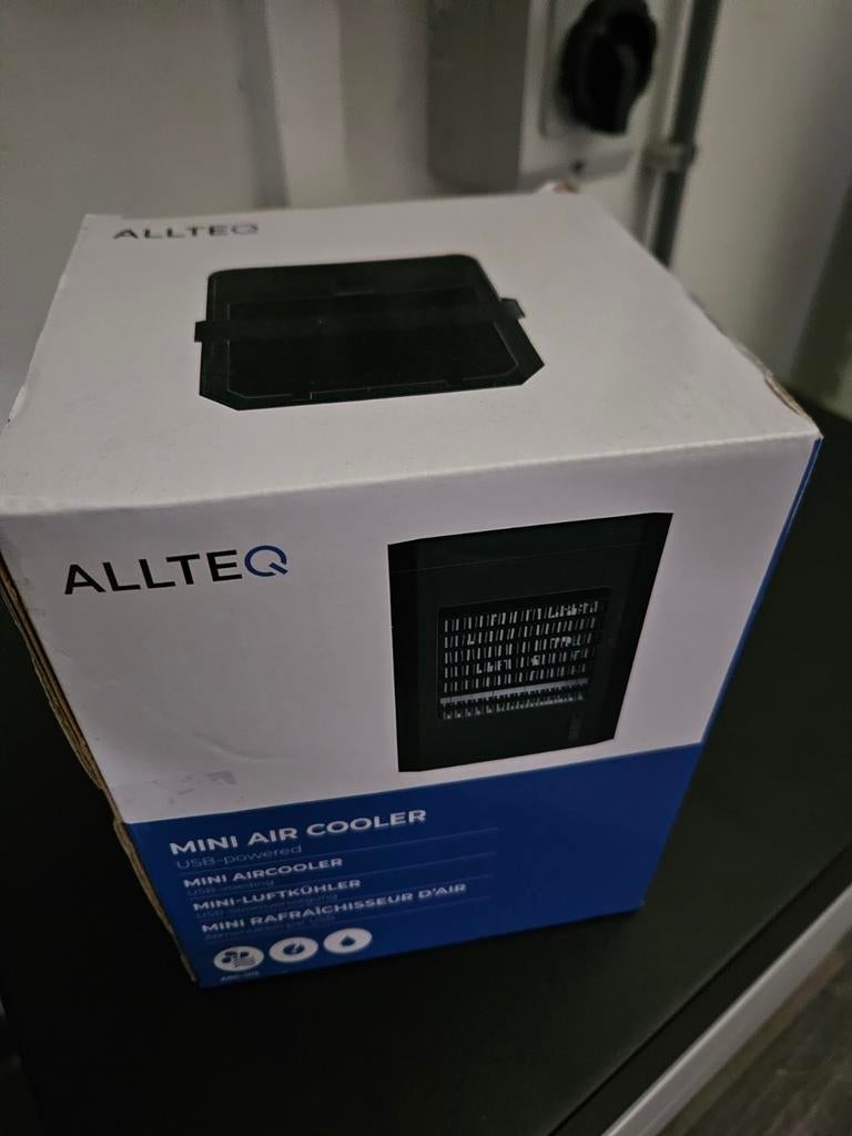 Mini Air Cooler - Persoonlijke Luchtkoeler, Timer, Minder dan 60 m³, Nieuw, 3 snelheden of meer