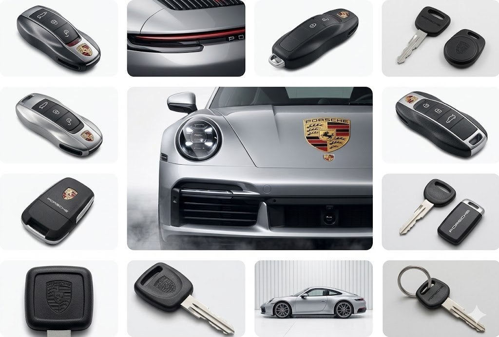 Porsche  extra autosleutel nodig met inleren op je auto bel, Ophalen