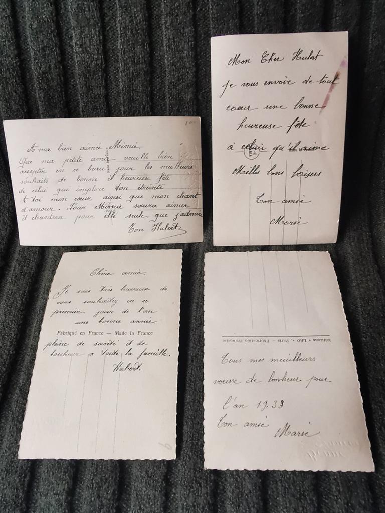 Antieke ansichtkaarten + envelop België +-1930 4st Miekje, Ophalen of Verzenden, 1920 tot 1940