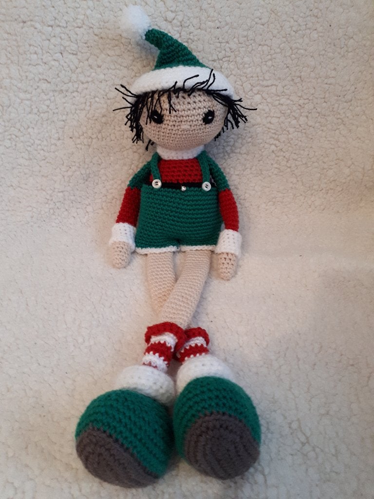 zelf gehaakte pop, Hobby en Vrije tijd, Verzenden, Nieuw, Haken, Naald