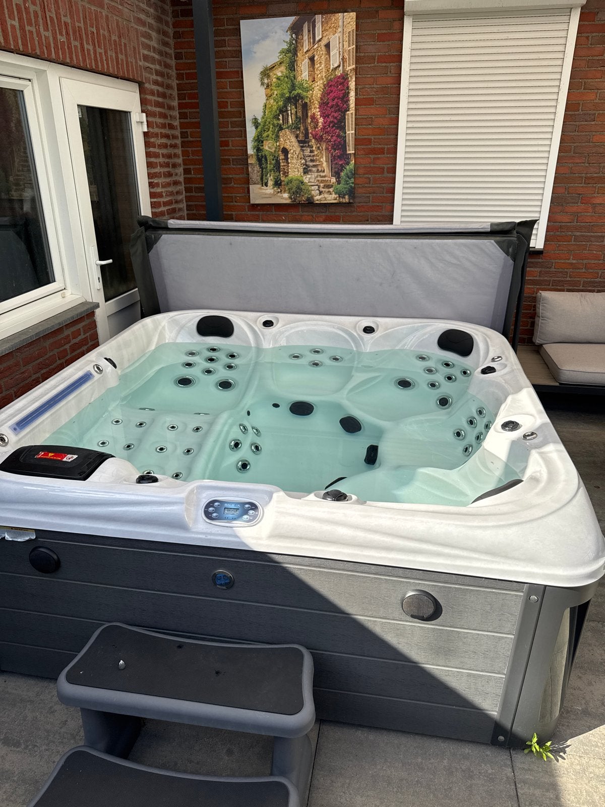Luxe devina miracle Spa Jacuzzi - Zo goed als nieuw, Ophalen, 200 tot 300 cm, Vierkant, Zo goed als nieuw