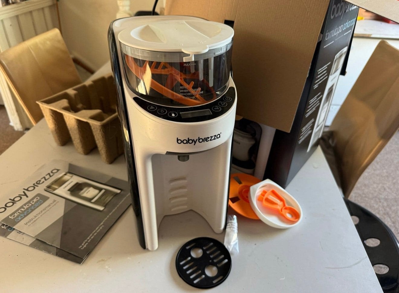 Baby Brezza Formula Pro Advanced - Zo goed als nieuw!, Kinderen en Baby's, Automatisch, Ophalen of Verzenden, Zo goed als nieuw