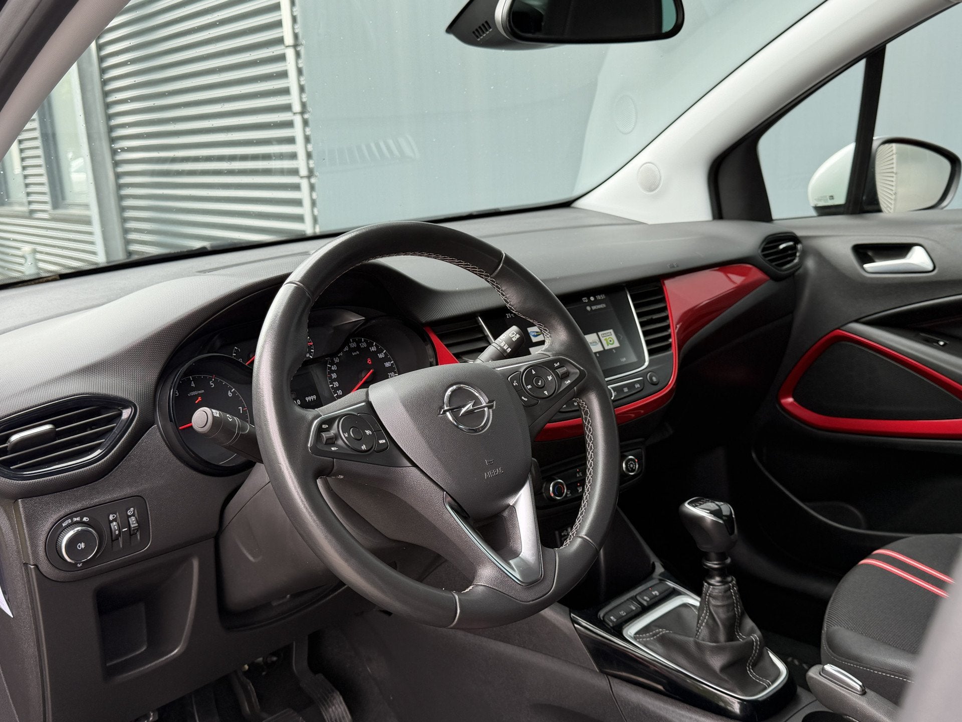 Opel Crossland BWJ 11-2021 | 1.2T 111PK GS-LINE | SPORTSTOEL, Auto's, Voorwielaandrijving, Gebruikt, 1199 cc, Leder en Stof