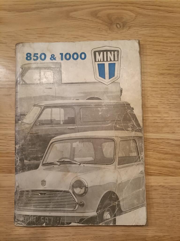 Mini 850 & 1000 Instructieboekje (1973) - British Leyland, Ophalen of Verzenden