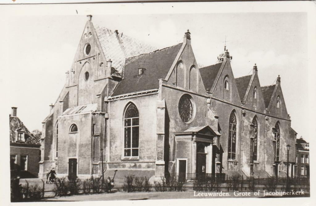 leeuwarden- grote kerk, Ophalen of Verzenden, Friesland