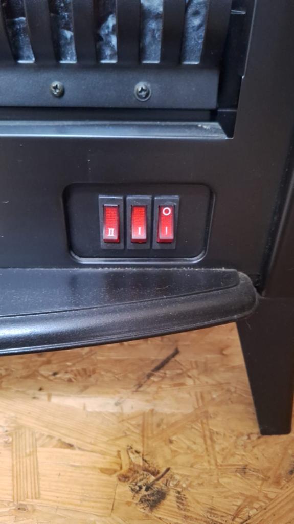 Elektrische Haard, Huis en Inrichting, Ophalen, Gebruikt, Vrijstaande haard, Elektrische haard