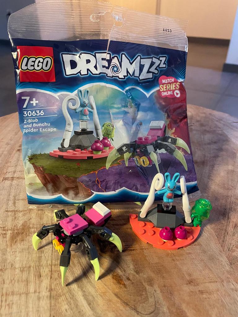 LEGO dreamzzz set compleet. Spin en konijn.Serienummer 30636, Overige thema's, Lego, Ophalen of Verzenden, Zo goed als nieuw