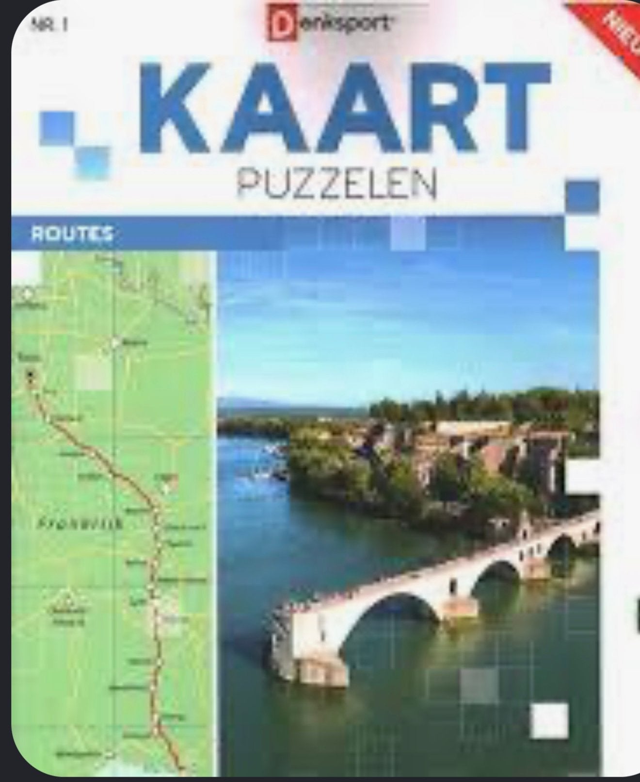 Gezocht Kaart puzzelen van Denksport nr1/2/3, Ophalen