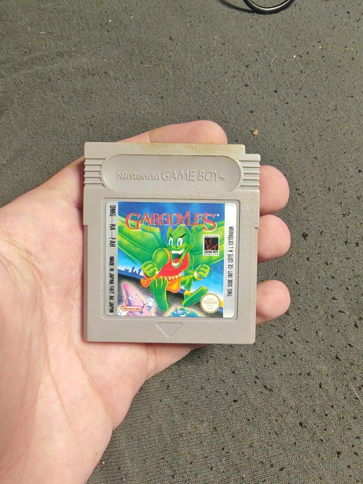 Gargoyles Game Boy - Klassiek Avontuur Spel, Spelcomputers en Games, Gebruikt, 1 speler, Vanaf 7 jaar, Ophalen