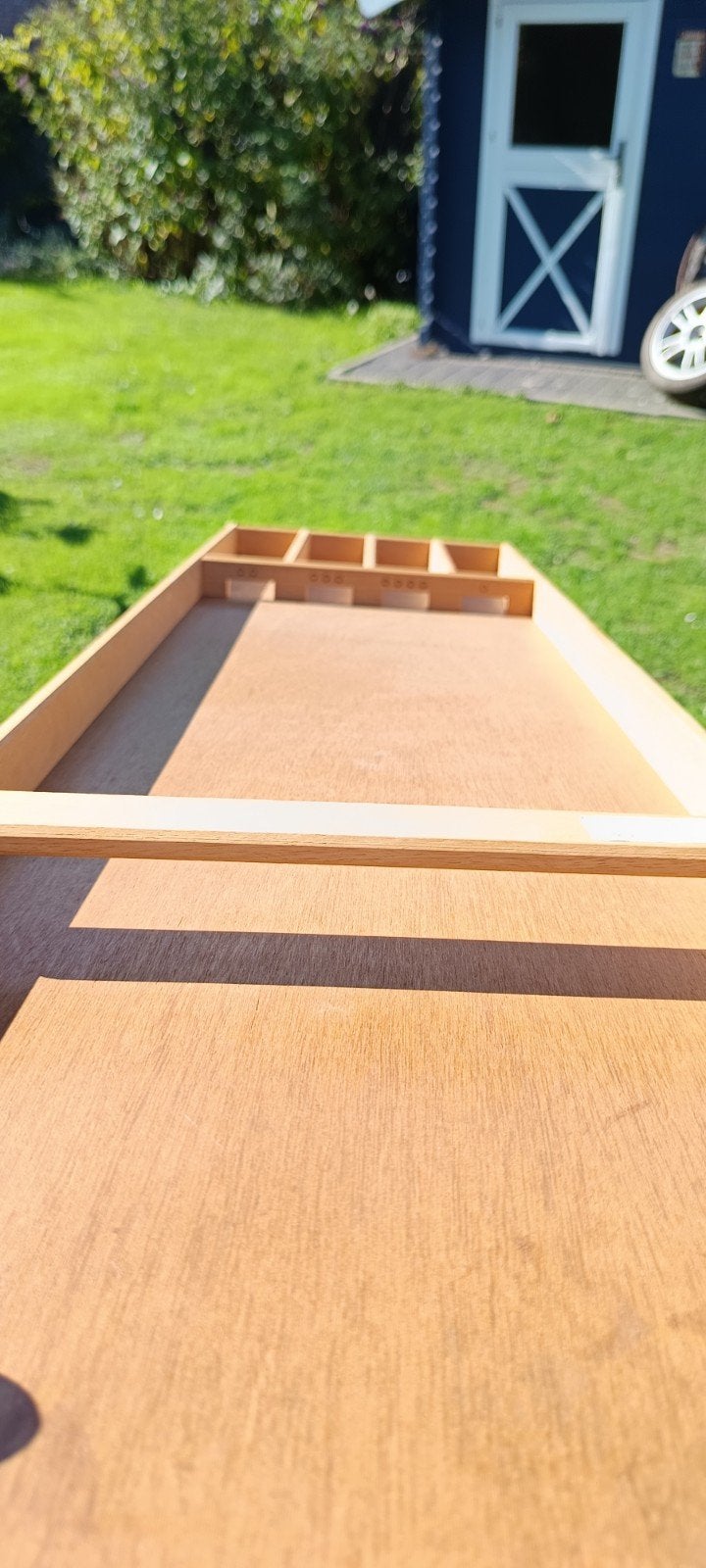 Kleine sjoelbak - Compact en compleet, Een of twee spelers, Ophalen of Verzenden, Gebruikt, De Oude Del