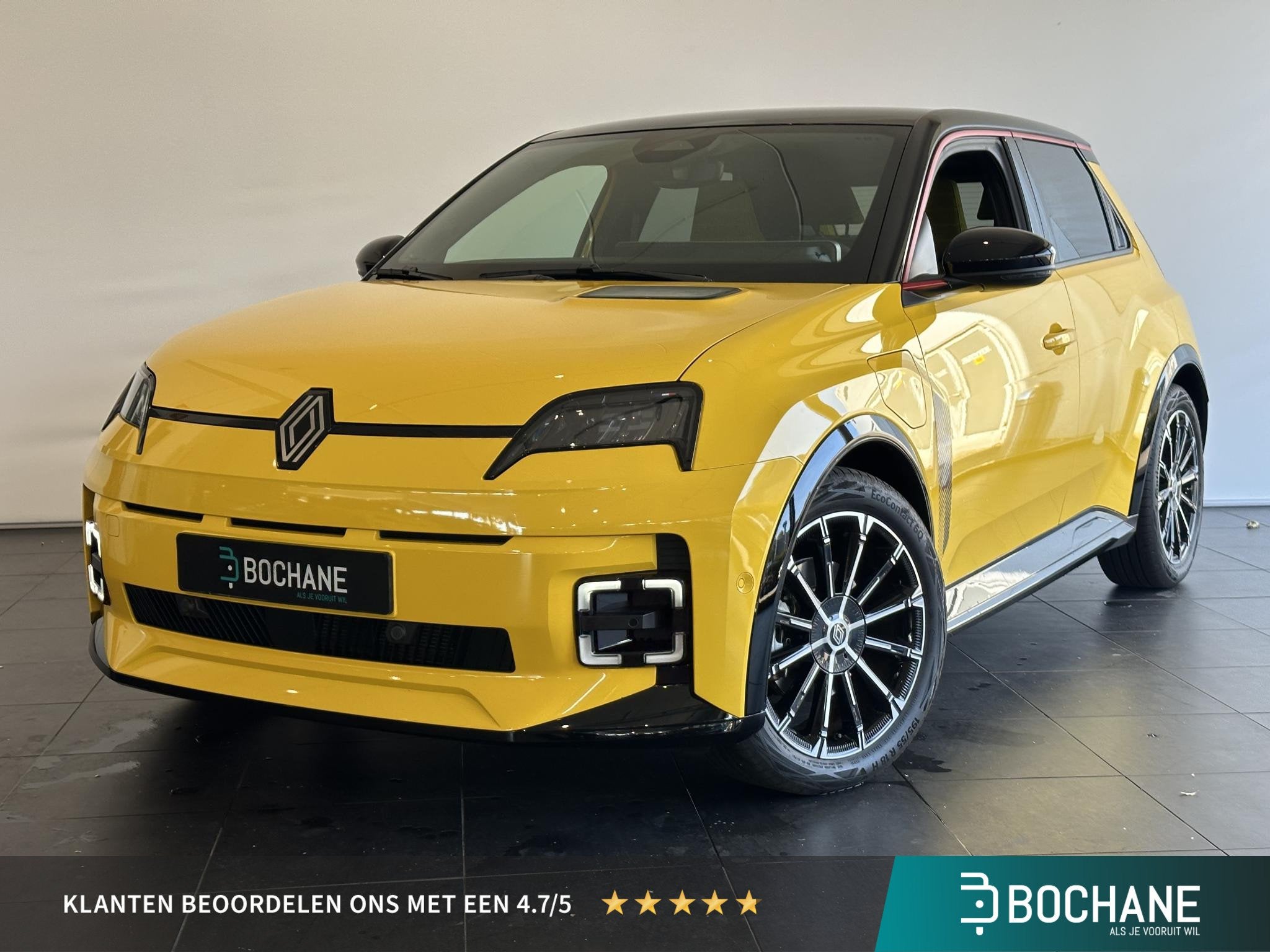 Renault 5 urban range iconic cinq 40 kWh LAGE KM-STAND | 1E, Stof, Gebruikt, Huisgarantie, Met garantie (alle)