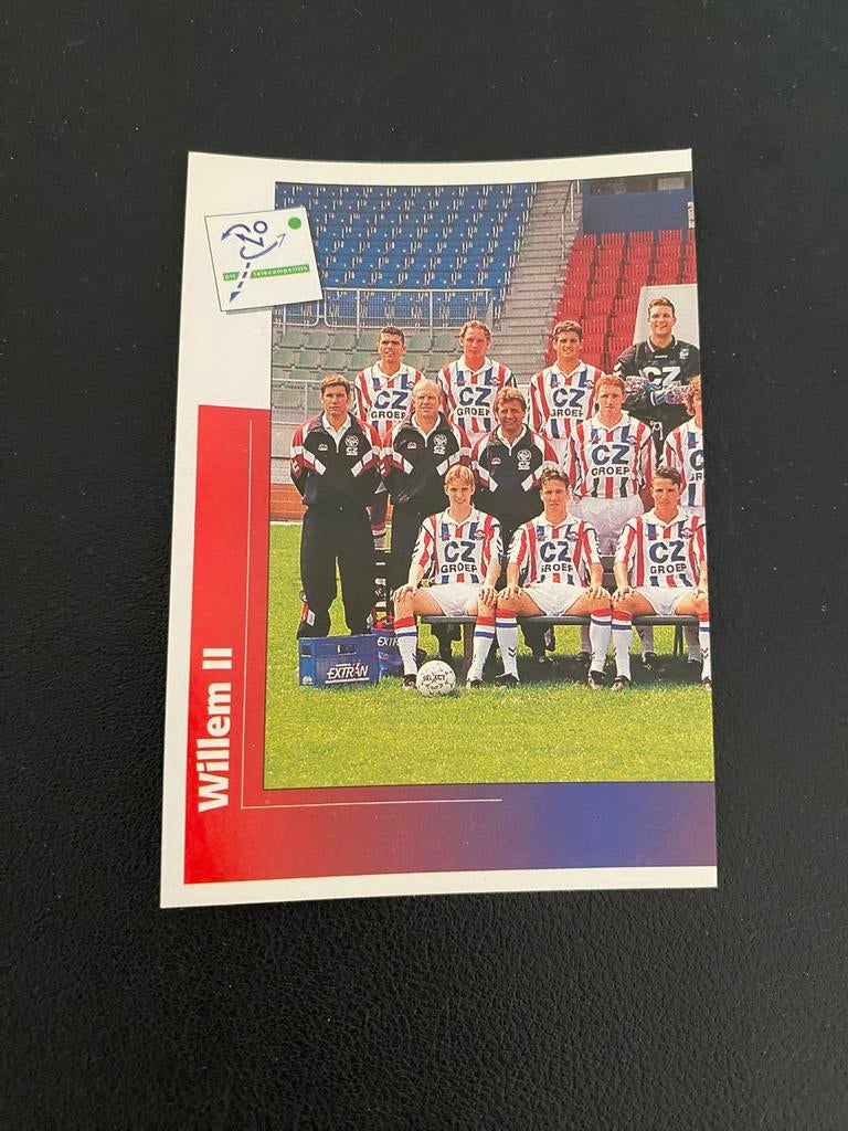 Willem ll Elftal - Panini Voetbal 96, Ophalen of Verzenden, Zo goed als nieuw, Ajax, Poster, Plaatje of Sticker