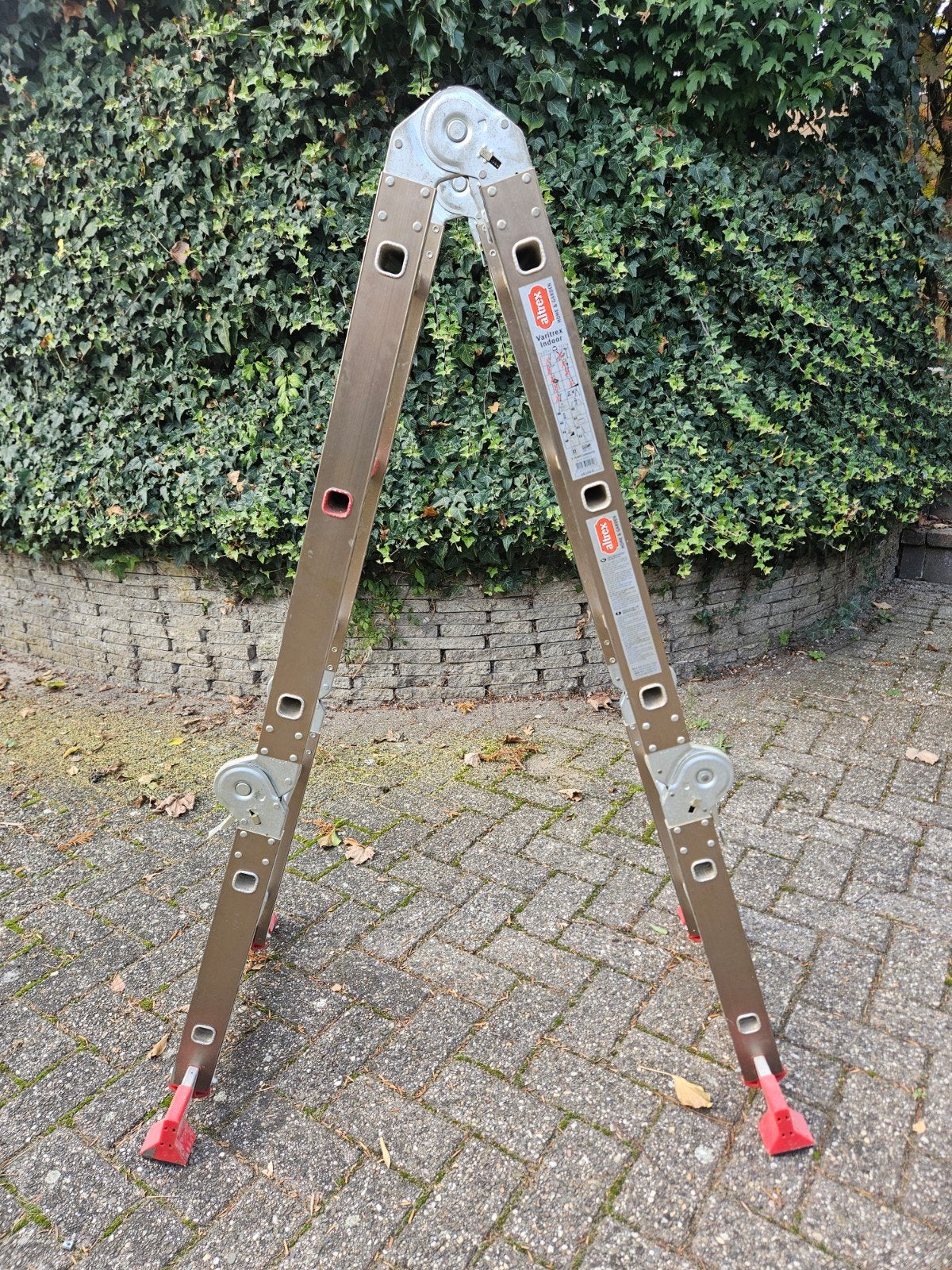 Altrex aluminium vouwladder / multifunctionele ladder, Ophalen, Gebruikt
