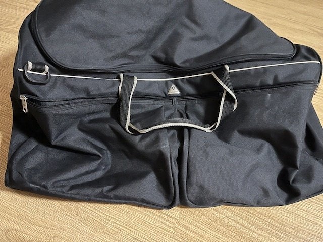 tas (samsonite), Sieraden, Tassen en Uiterlijk, Tassen | Reistassen en Weekendtassen, Ophalen, 30 cm of meer, Gebruikt, Zwart