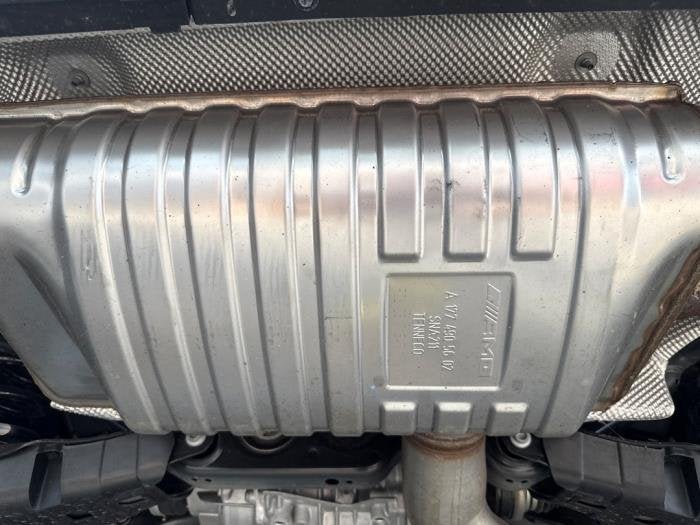 Uitlaat Midden + Einddemper van een Mercedes GLA, Gebruikt, -, Ophalen of Verzenden, -