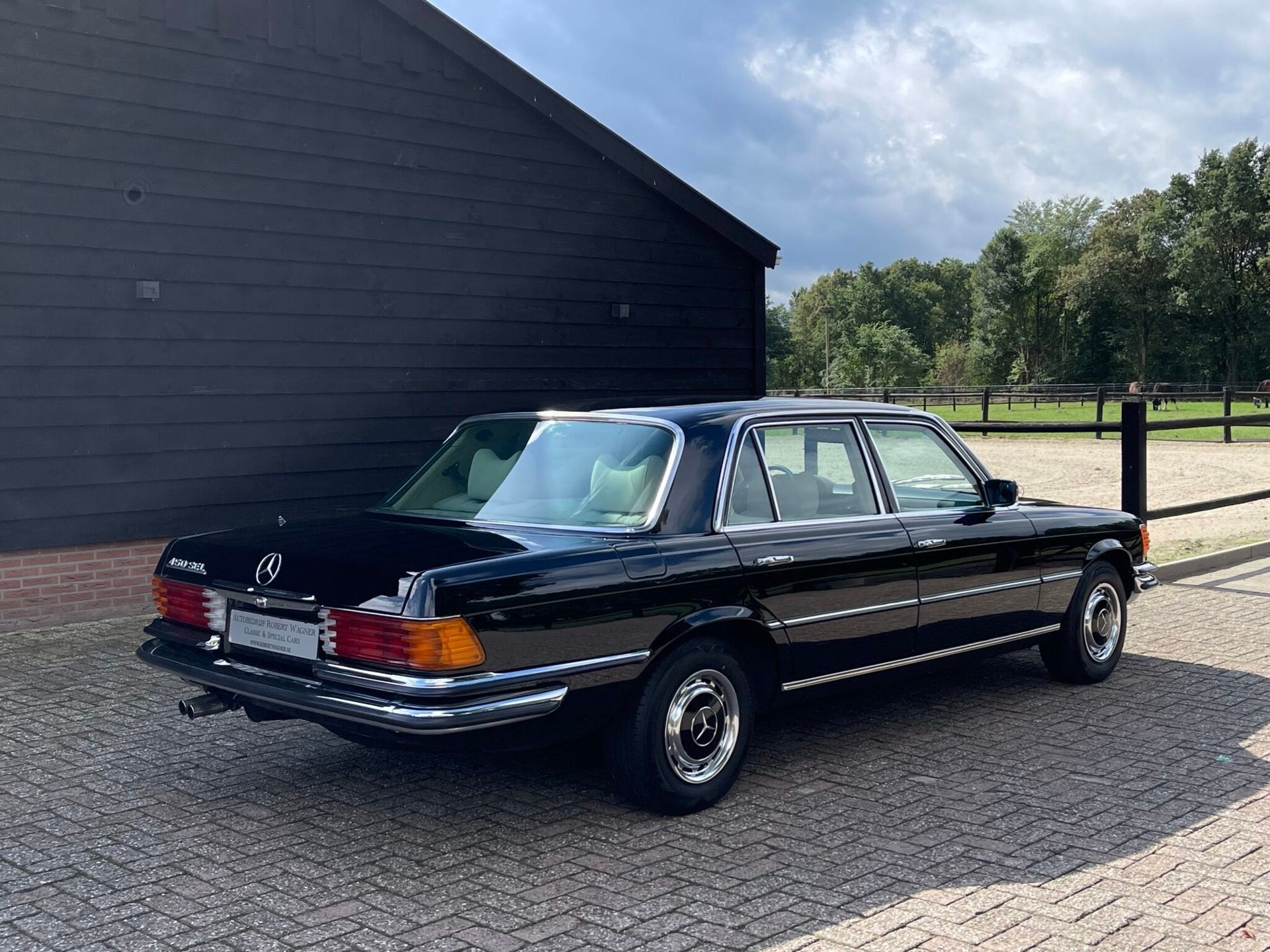 Mercedes-Benz S-klasse 450 SEL Airco 040 Zwart 112.000km, foto 3