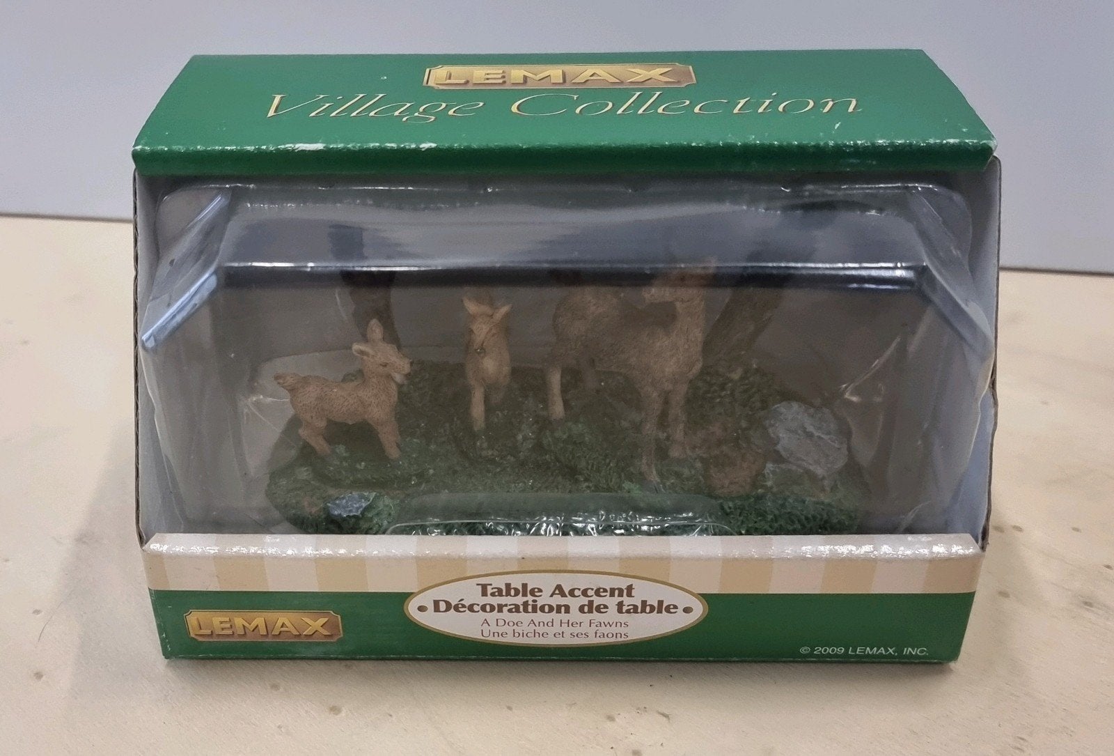 Lemax Table Accent "A doe and her fawns" SKU 93741, Ophalen of Verzenden, Zo goed als nieuw