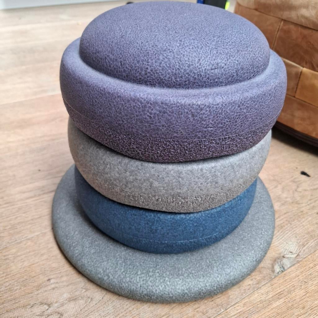 4 delige stapelstein set. 3 blokken en balansbord, Ophalen of Verzenden, Gebruikt, Jongen of Meisje