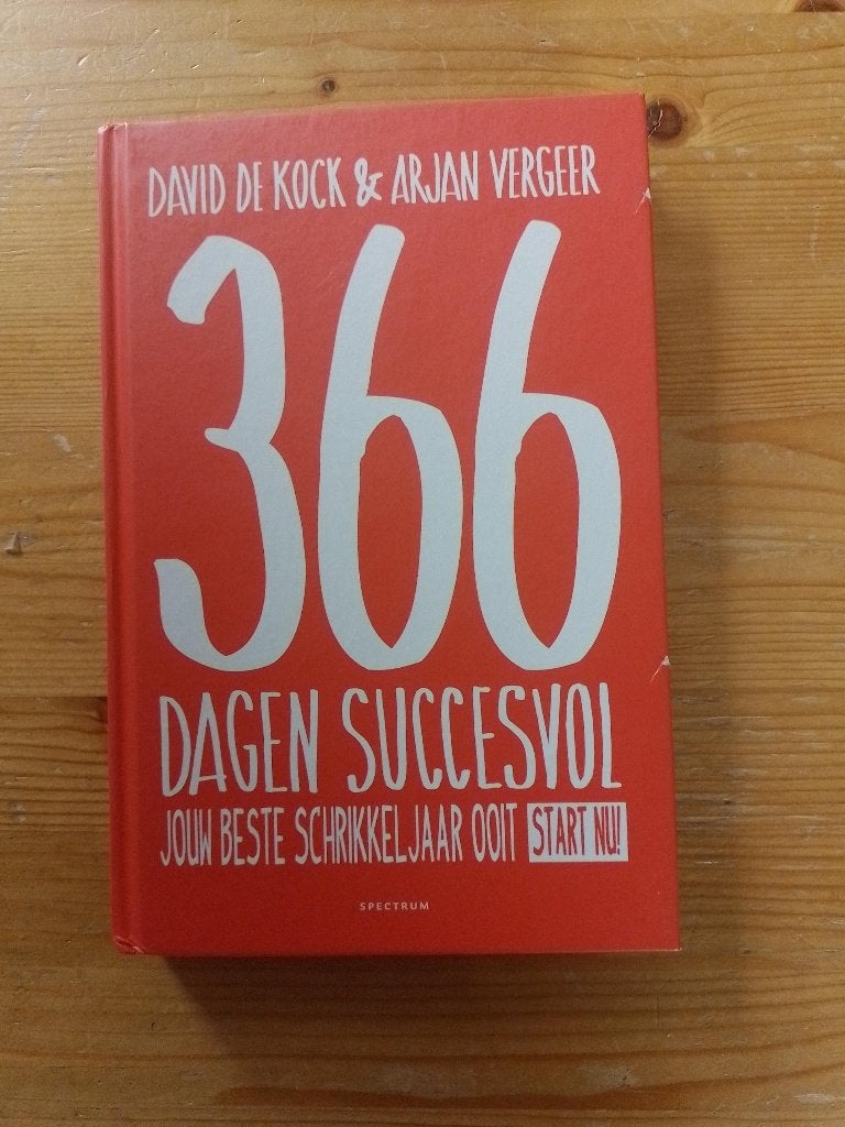 366 dagen succesvol  David de Kock & Arjan Vergeer, Gelezen, David de Kock & Arjan Vergeer, Persoonlijkheidsleer, Ophalen of Verzenden