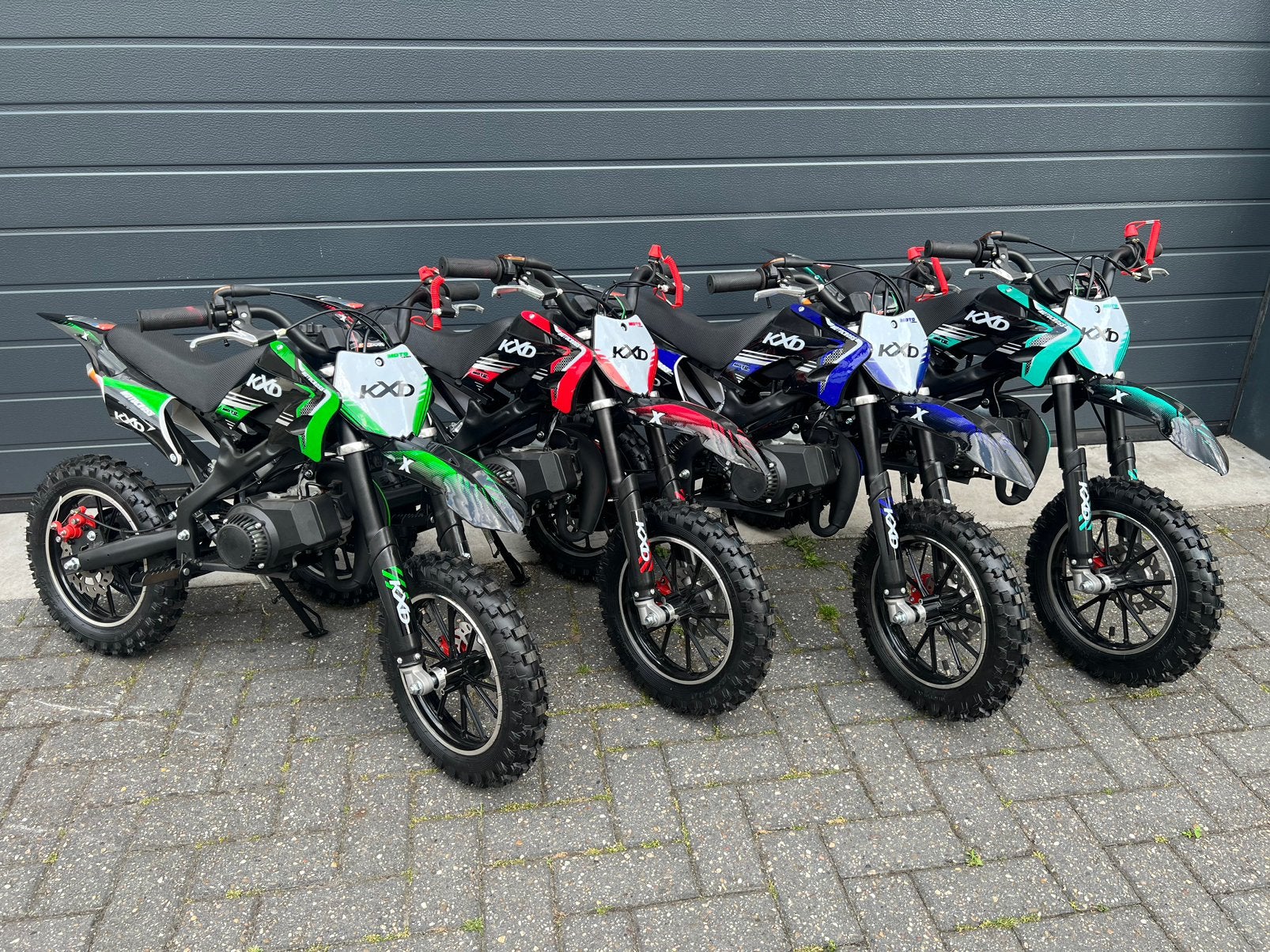 Nieuwe kxd Minicrosser mini crossers 49cc pitbike dirtbike, Ophalen, Nieuw, 8131tw, Veldhuis motorsport