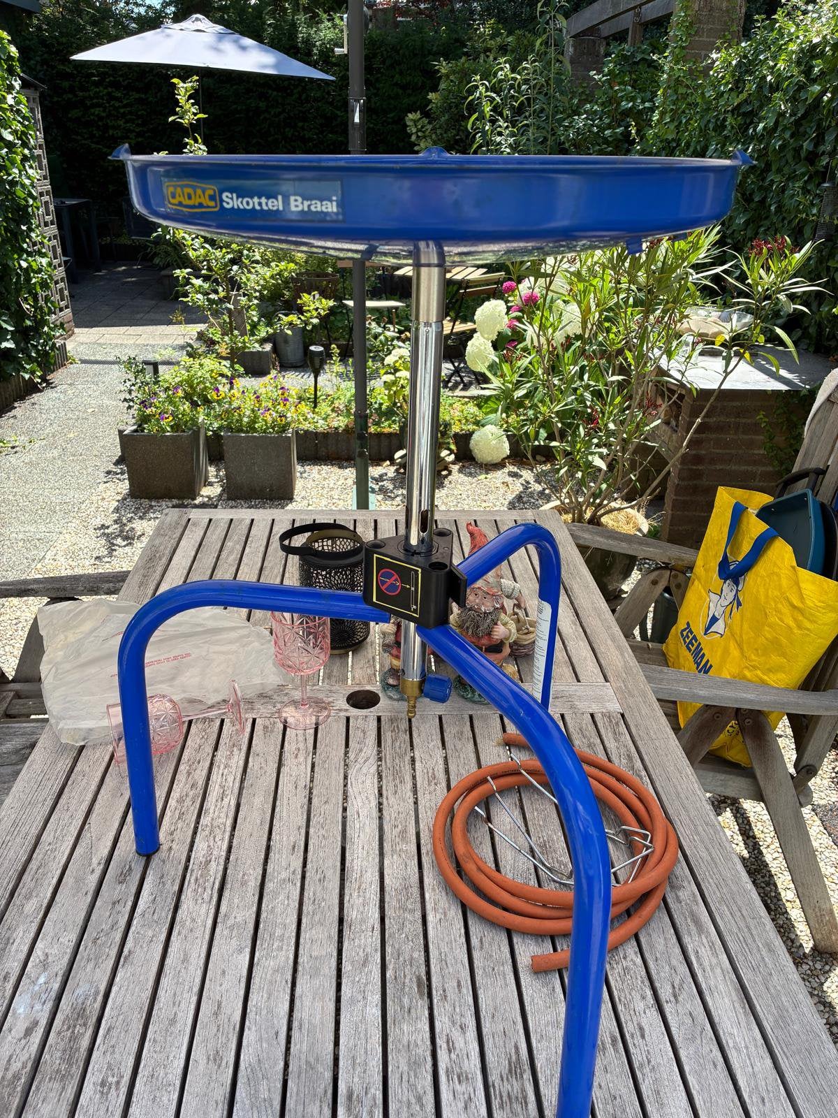 Cadac Skottel Braai, Ophalen, Gebruikt