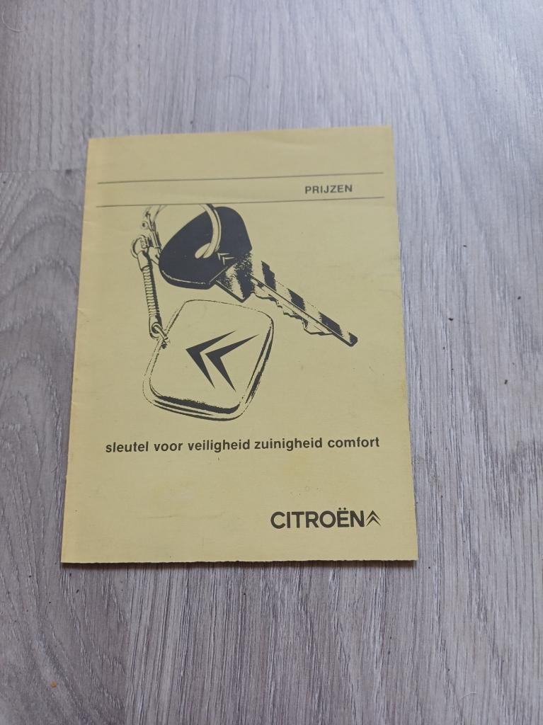 autofolder citroen, Ophalen, Zo goed als nieuw, Citroën