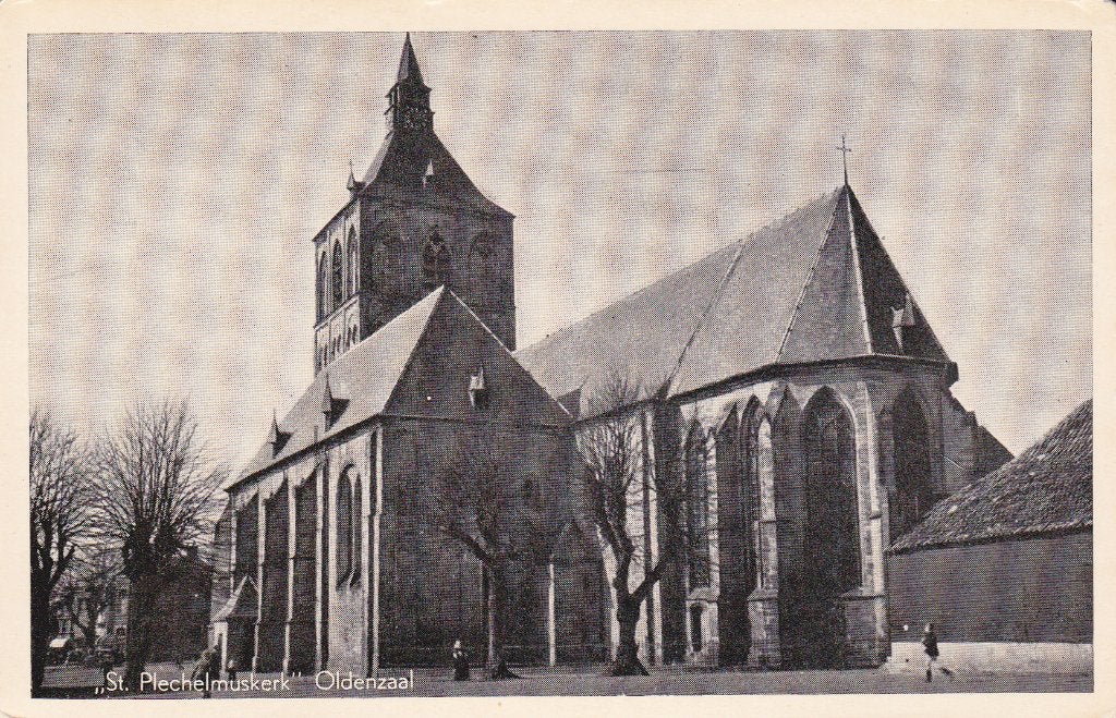 01444 Oldenzaal - St. Plechelmuskerk, Verzenden, 1940 tot 1960, Ongelopen, Overijssel