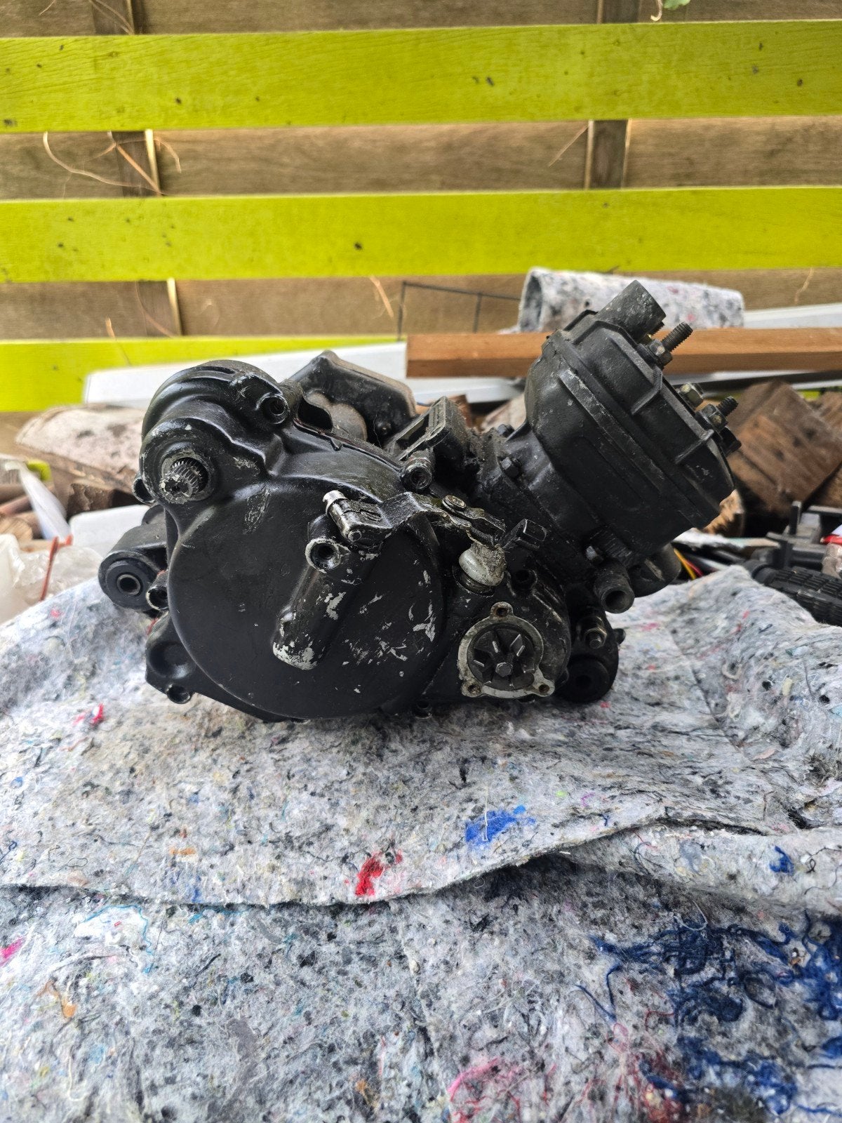 Motorblok met ontsteking, Ophalen, Gebruikt, Blok