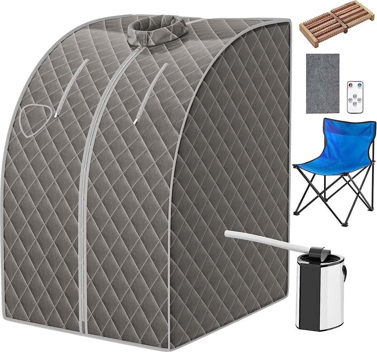 Mini stoomsauna COSTWAY 3L, Ophalen, Complete sauna