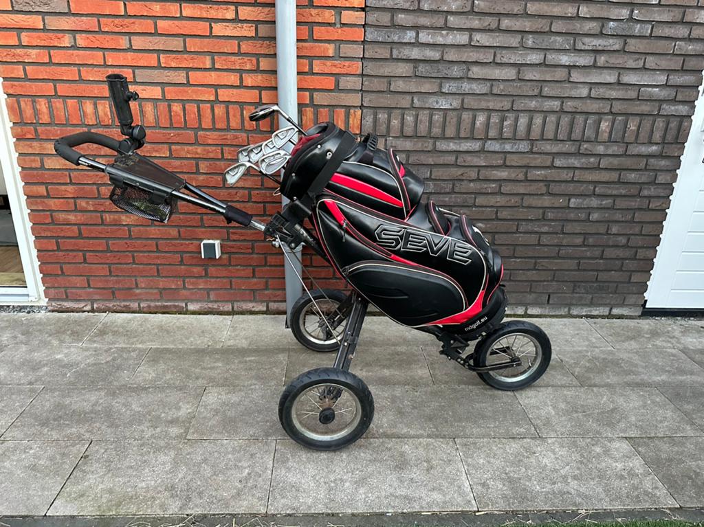 Golftrolley, Ophalen, Gebruikt, Golfkar, Overige merken