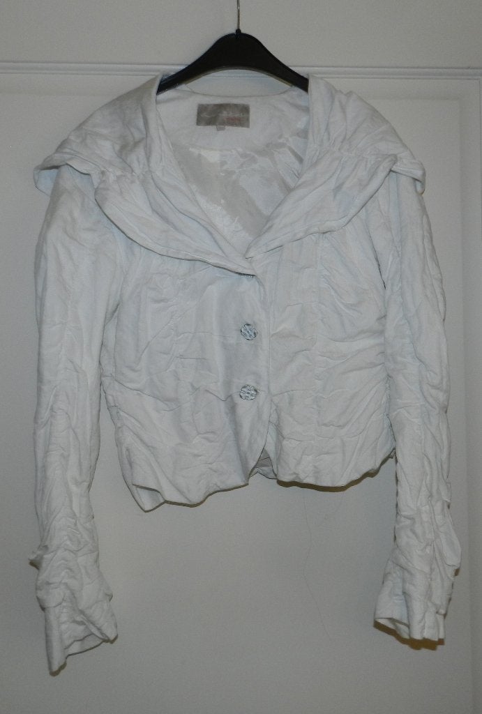 Witte blazer van Alite by Dutch, maat 40., Verzenden, Gedragen, Maat 38/40 (M), Wit