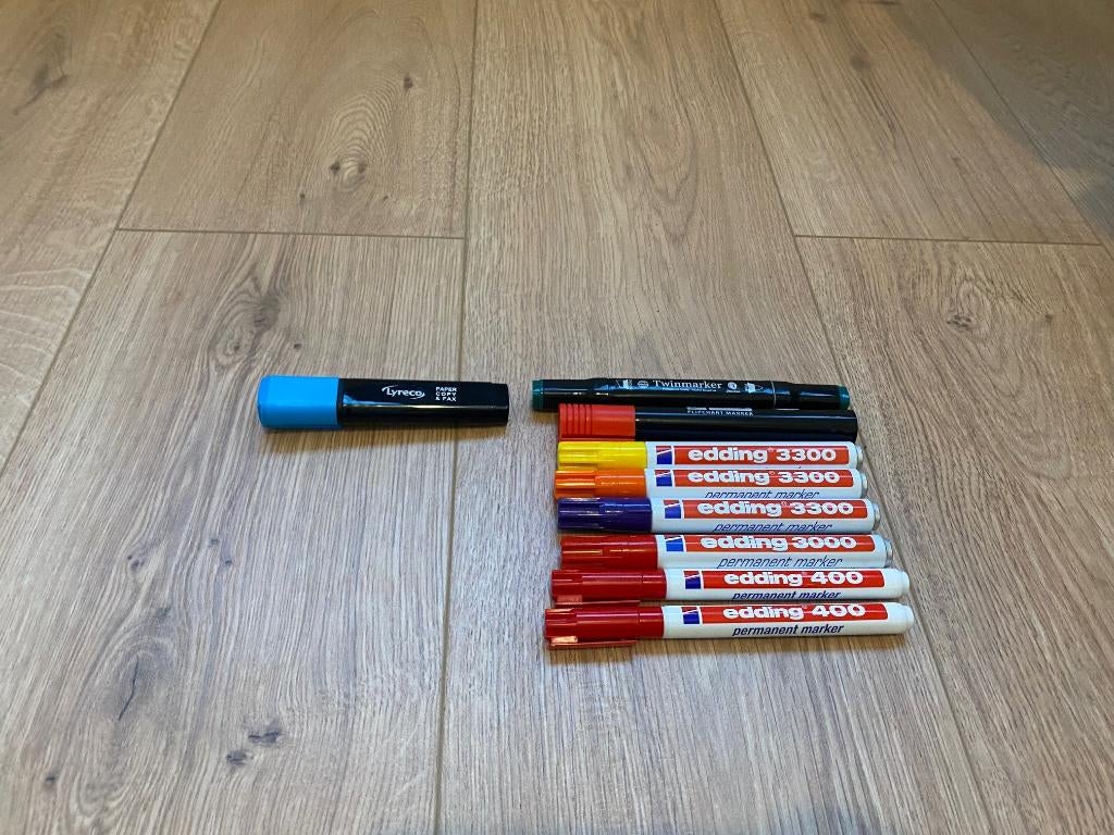 Edding stiften markers 3000 3300 400 lyreco corporate expres, Ophalen of Verzenden, Nieuw