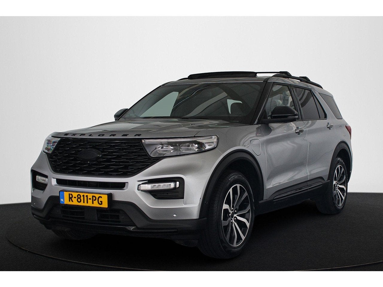 Ford Explorer 3.0 V6 EcoBoost PHEV ST-Line 7p NL Auto Panora, Auto's, 2441 kg, Bedrijf, 2956 cc, Hybride Elektrisch/Benzine