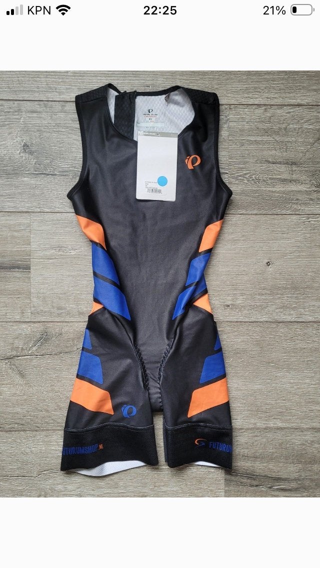 Nieuwe Pearl Izumi Dames Trisuit korte mouw maat XS 32-34, Ophalen of Verzenden, Nieuw, Maat 34 (XS) of kleiner, Hardlopen of Fietsen