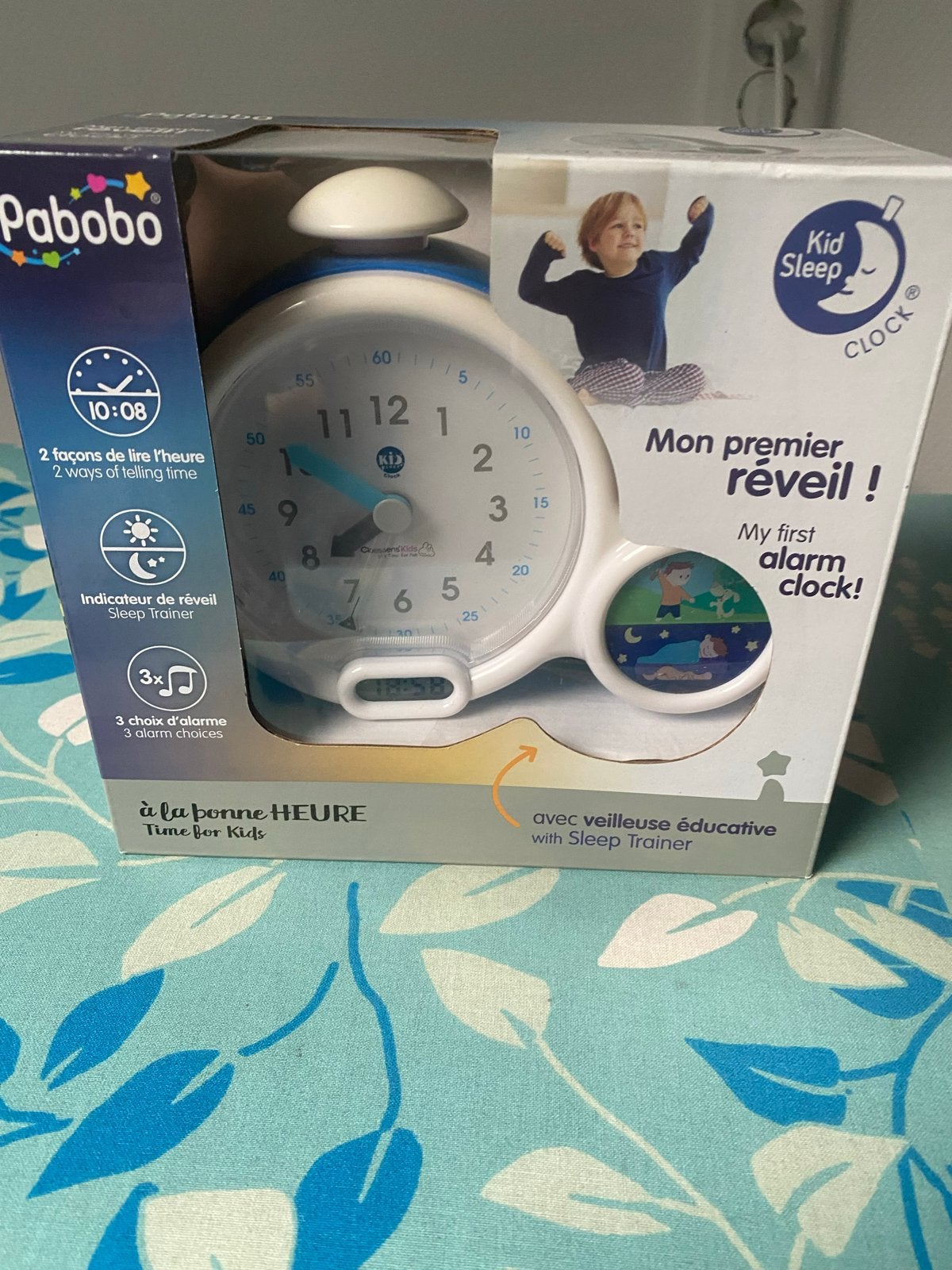 Pabobo Kid Sleep Clock - Mijn eerste wekker!, Ophalen of Verzenden, Gebruikt, Digitaal
