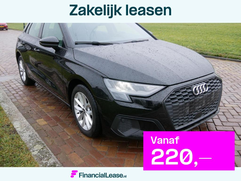 Audi A3 Sportback 35 TDI Business AUT NAVI * 12999 NETTO * 1, 1998 cc, Stof, Gebruikt, Zwart
