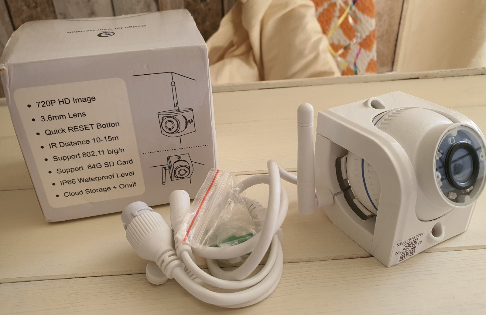 WiFi of bedraad camera voor buiten en binnen., Ophalen of Verzenden, Nieuw