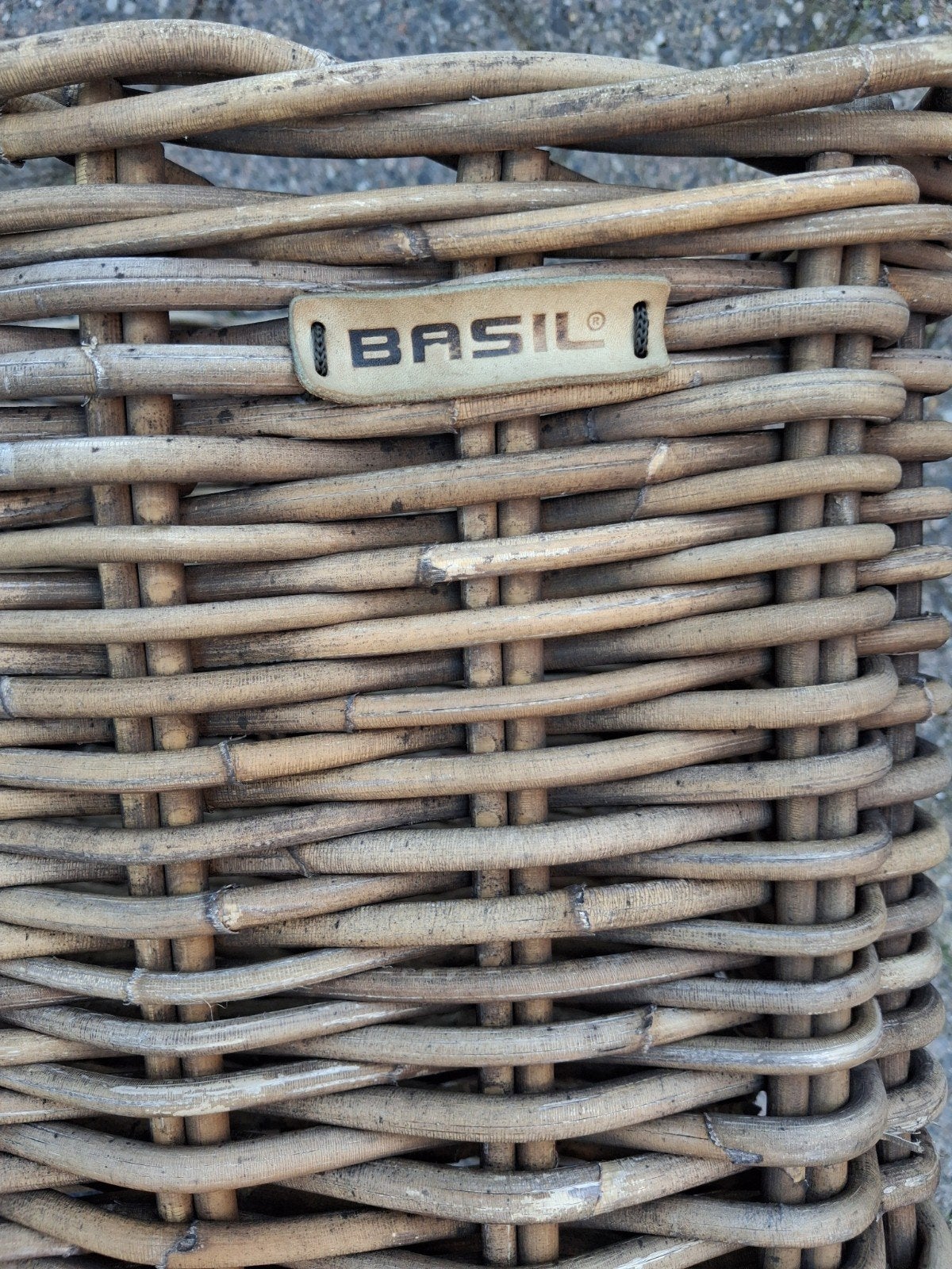 Rieten fiets mand merk Basil, Ophalen of Verzenden