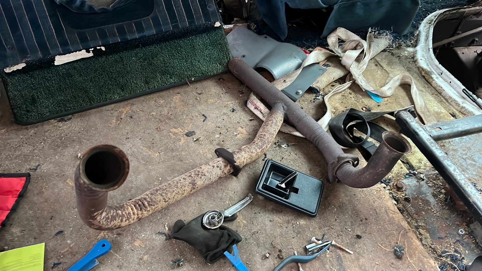 Y stuk uitlaat Chevy van g20 small block 350 5.7 5,7, Ophalen, Chevrolet
